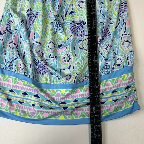 Lilly Pulitzer Women’s Large Ibiza Open Water Strapless Tube Bandeau Beachy - Picture 4 of 9